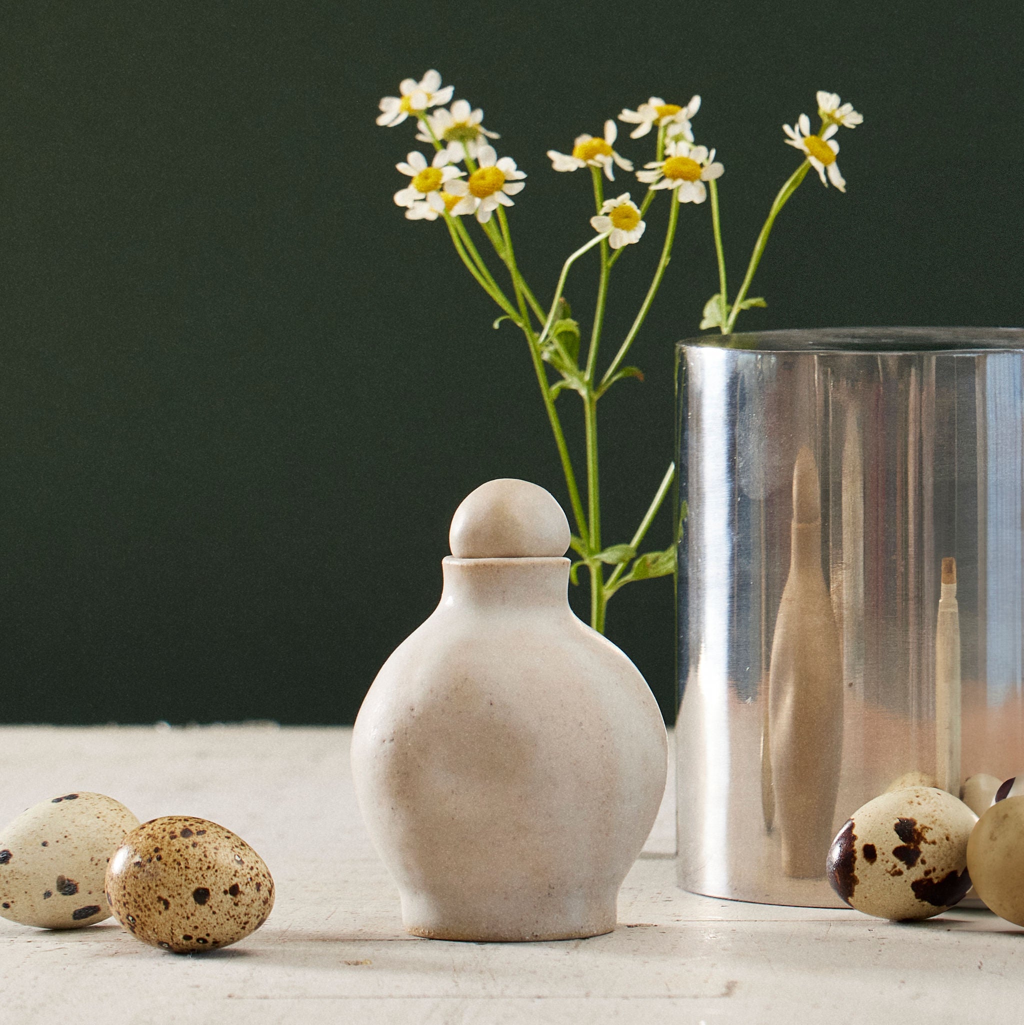 Ceramic Serum Moon Jar