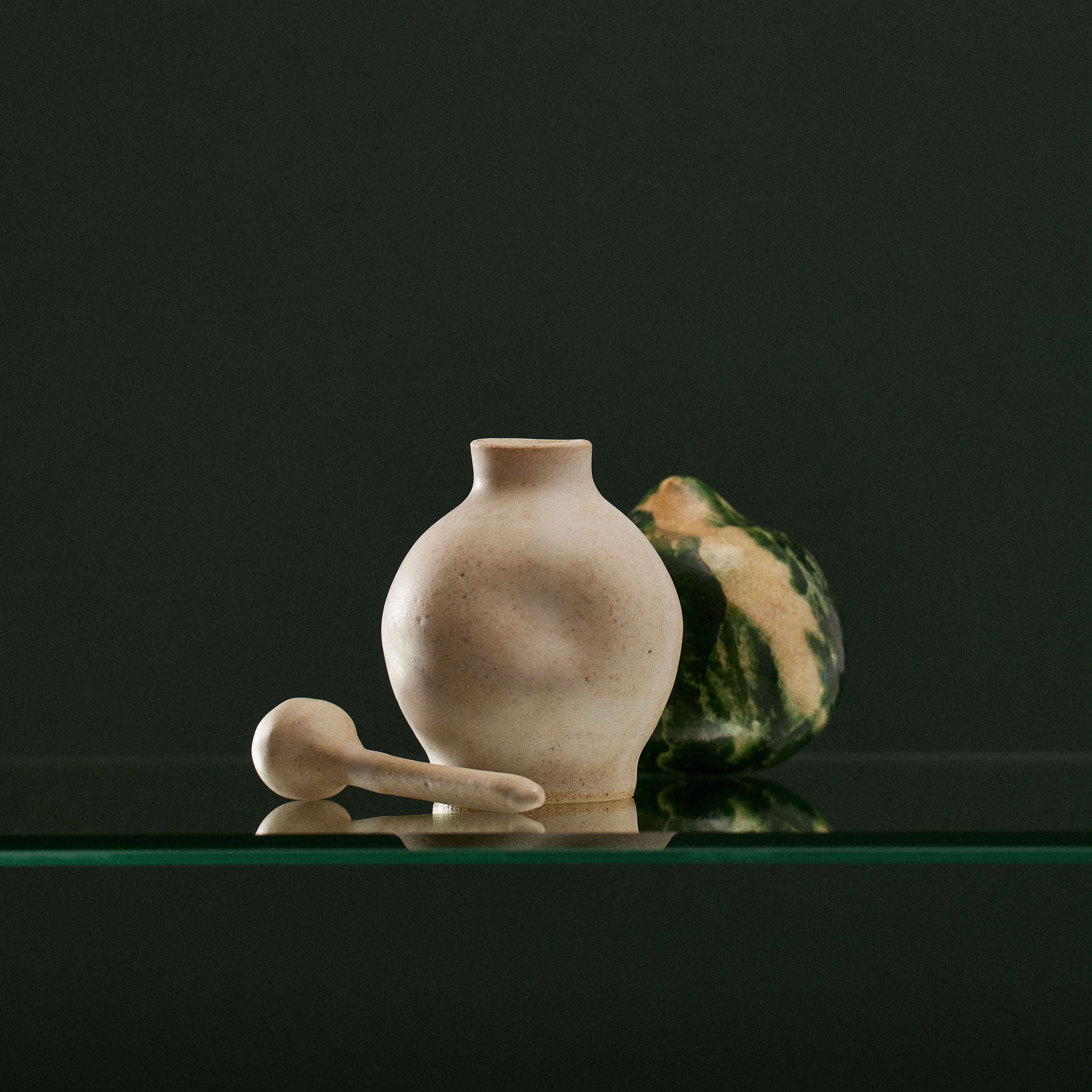 Ceramic Serum Moon Jar